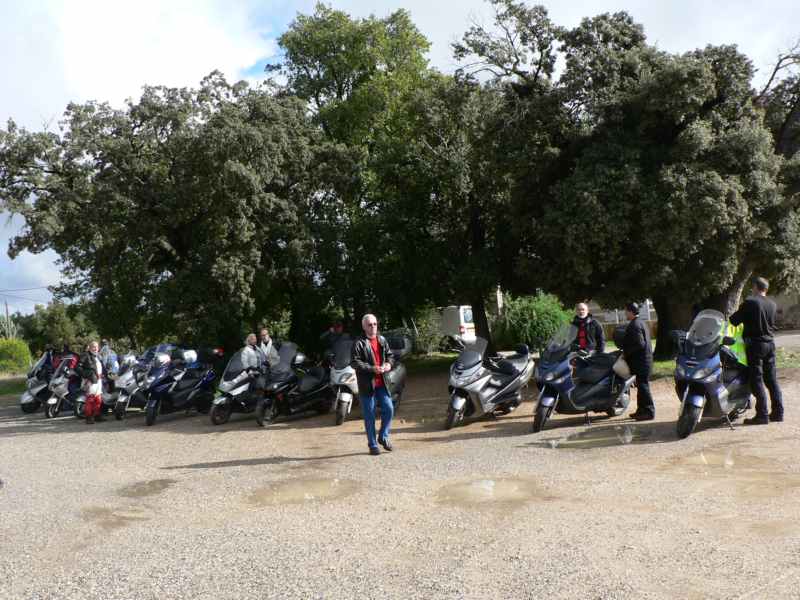 Arrivée au restaurant